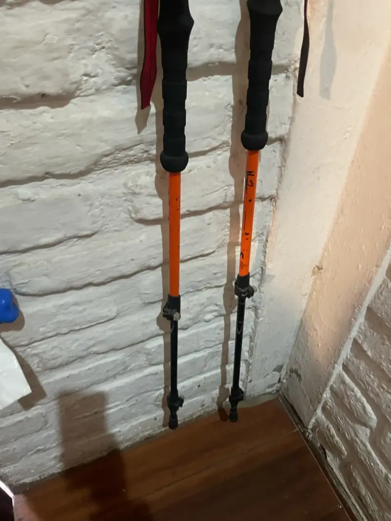 Bastones de Trekking Ajustables Naranjas - 5