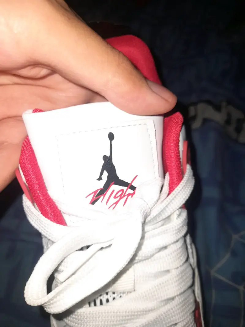 Zapatillas Jordan 4 RM White/Fire Red - 3