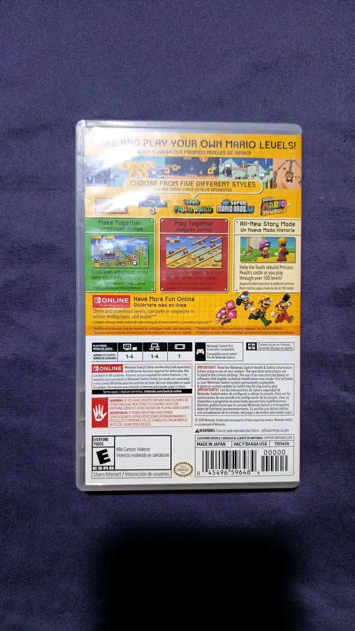 Juego Nintendo Switch Super Mario Maker 2 - 2