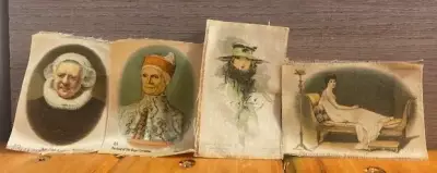 Lote de 8 Sedas de Tabaco Antiguas (1910-1920) - miniatura 6