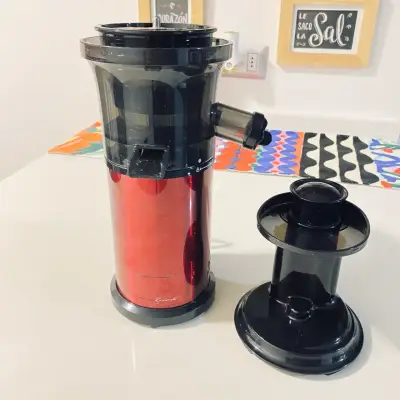 Extractor de Jugo Eléctrico Rojo - miniatura 4