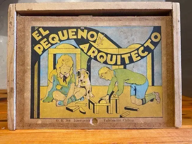Juego de Construcción El Pequeño Arquitecto Vintage - 5