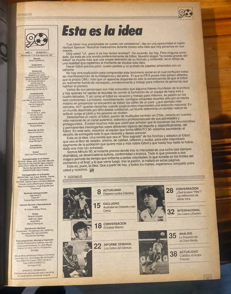 Colección Histórica Minuto 90 (Tomo I) N° 1 al 15 - 2