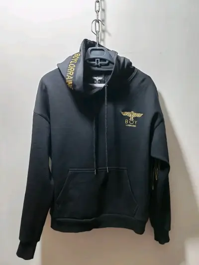 Chaqueta Kappa Alemania negra con bordado - miniatura 1