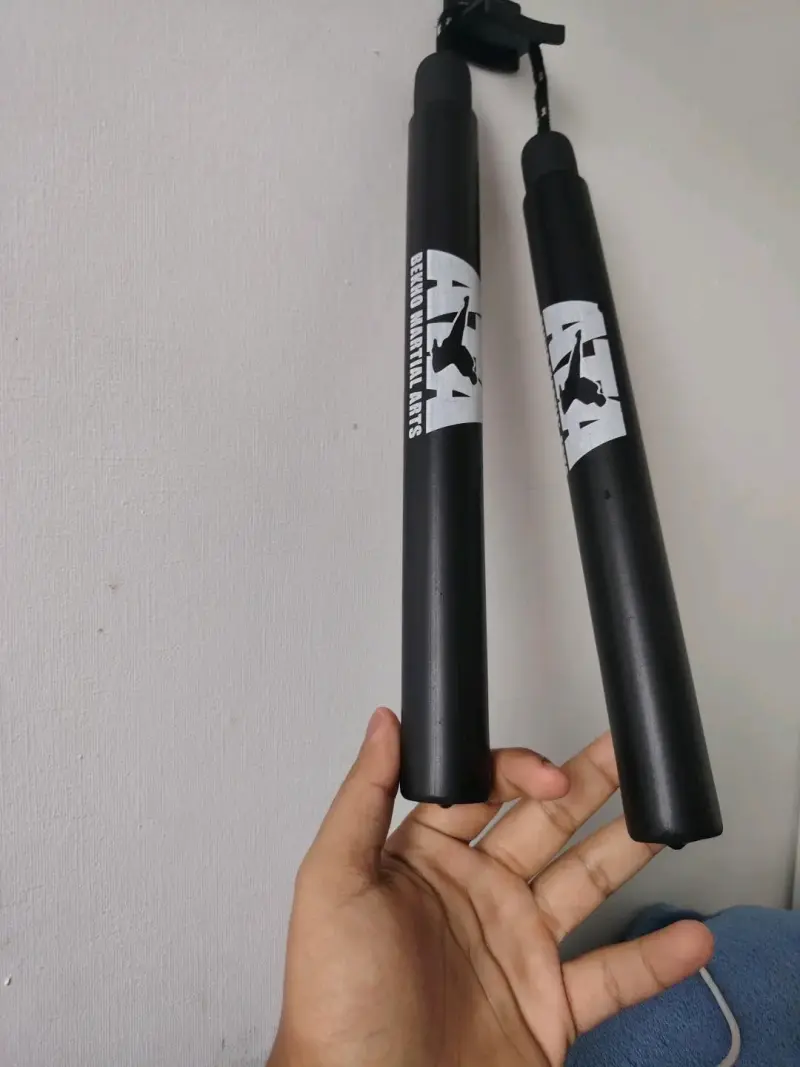 Nunchaku de entrenamiento Bekho negro - 2