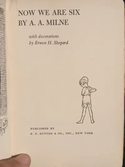 Libro Winnie the pooh  'Now We Are Six' - miniatura 6
