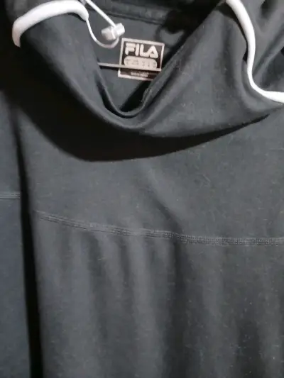 Polerón negro con capucha Fila para hombre - miniatura 2