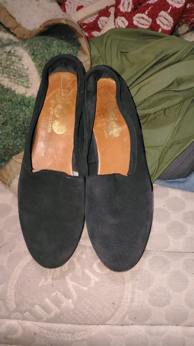 Zapatos planos negros Go Green Berlin para mujer - 2