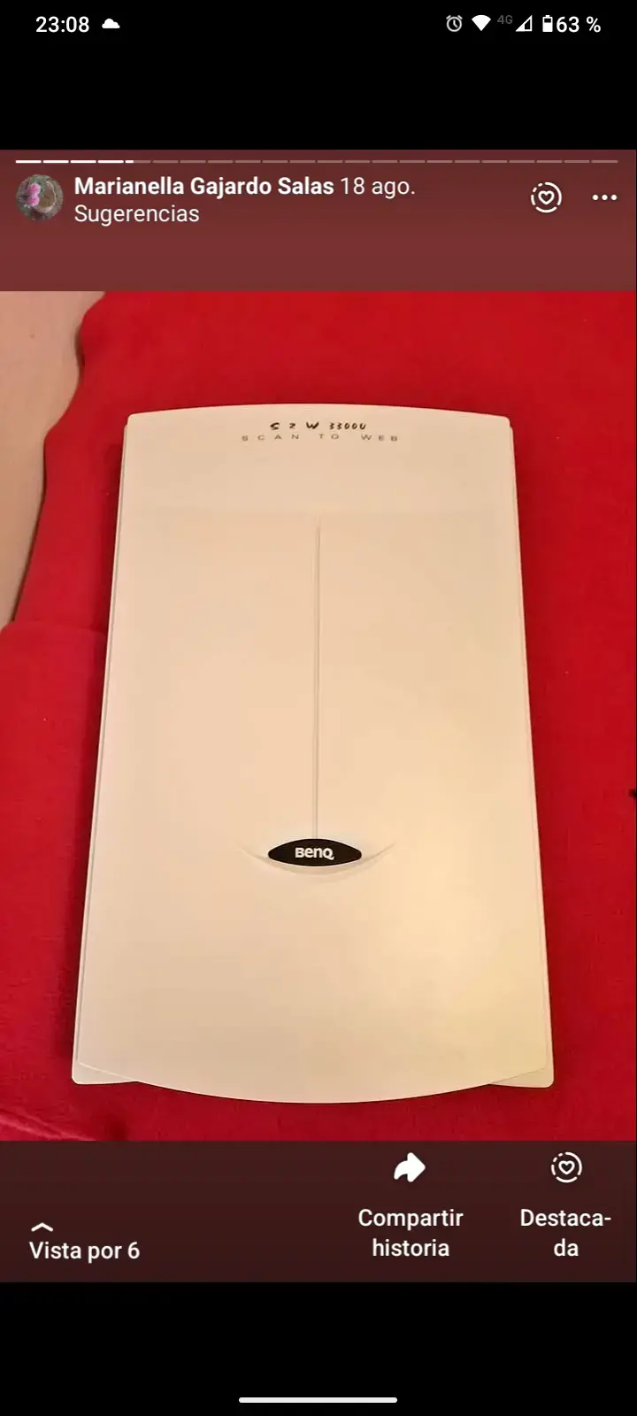 Escáner de Color BenQ S2W 3300U 600 dpi - 2
