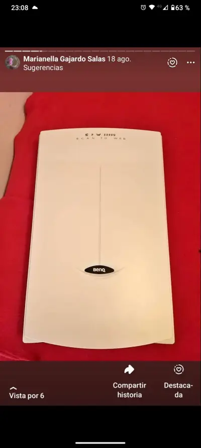 Escáner de Color BenQ S2W 3300U 600 dpi - miniatura 2