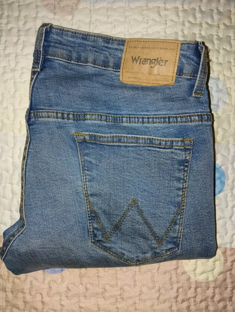 Jeans Wrangler Skinny Fit Azul - 2
