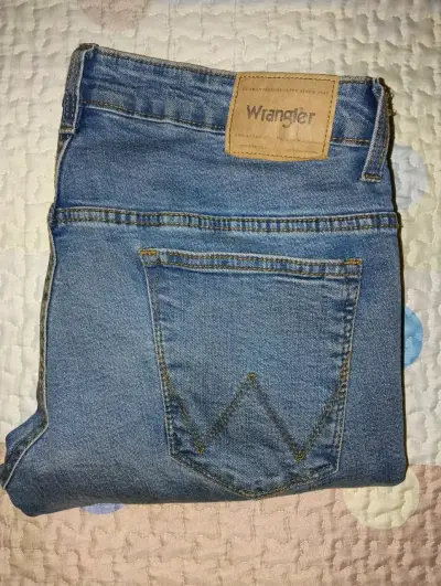 Jeans Wrangler Skinny Fit Azul - miniatura 2