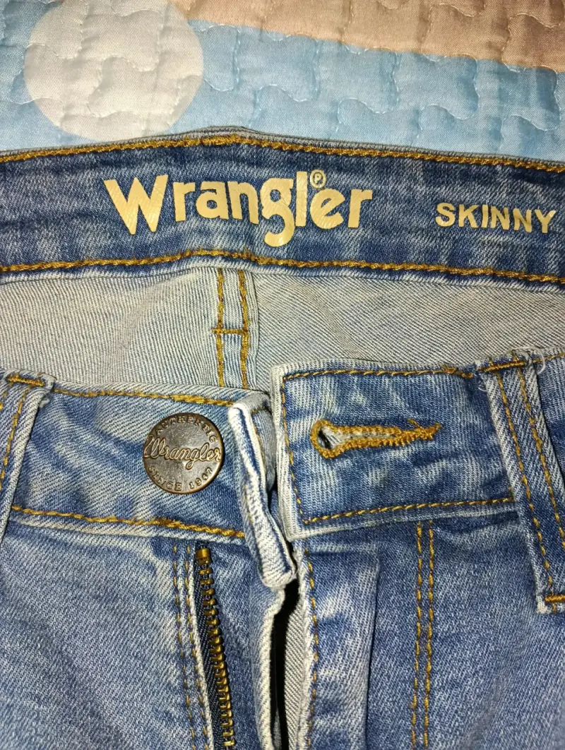 Jeans Wrangler Skinny Fit Azul - 3