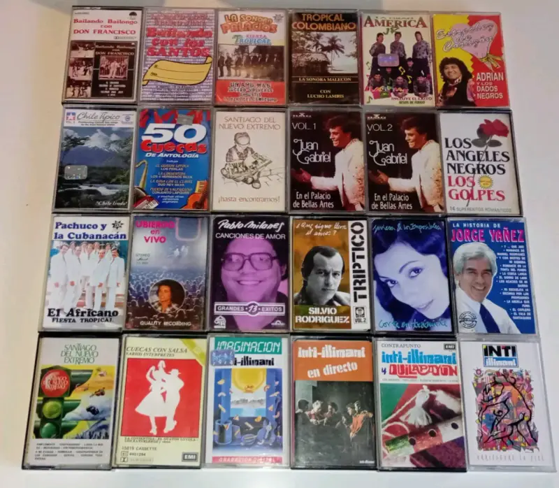 Colección de Cassettes de Música Variada - 6
