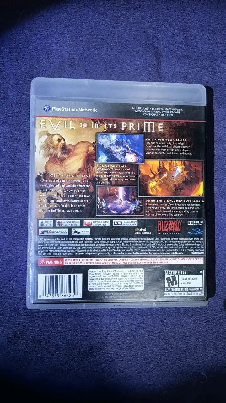 Juego Diablo III para PS3 en buen estado - 2