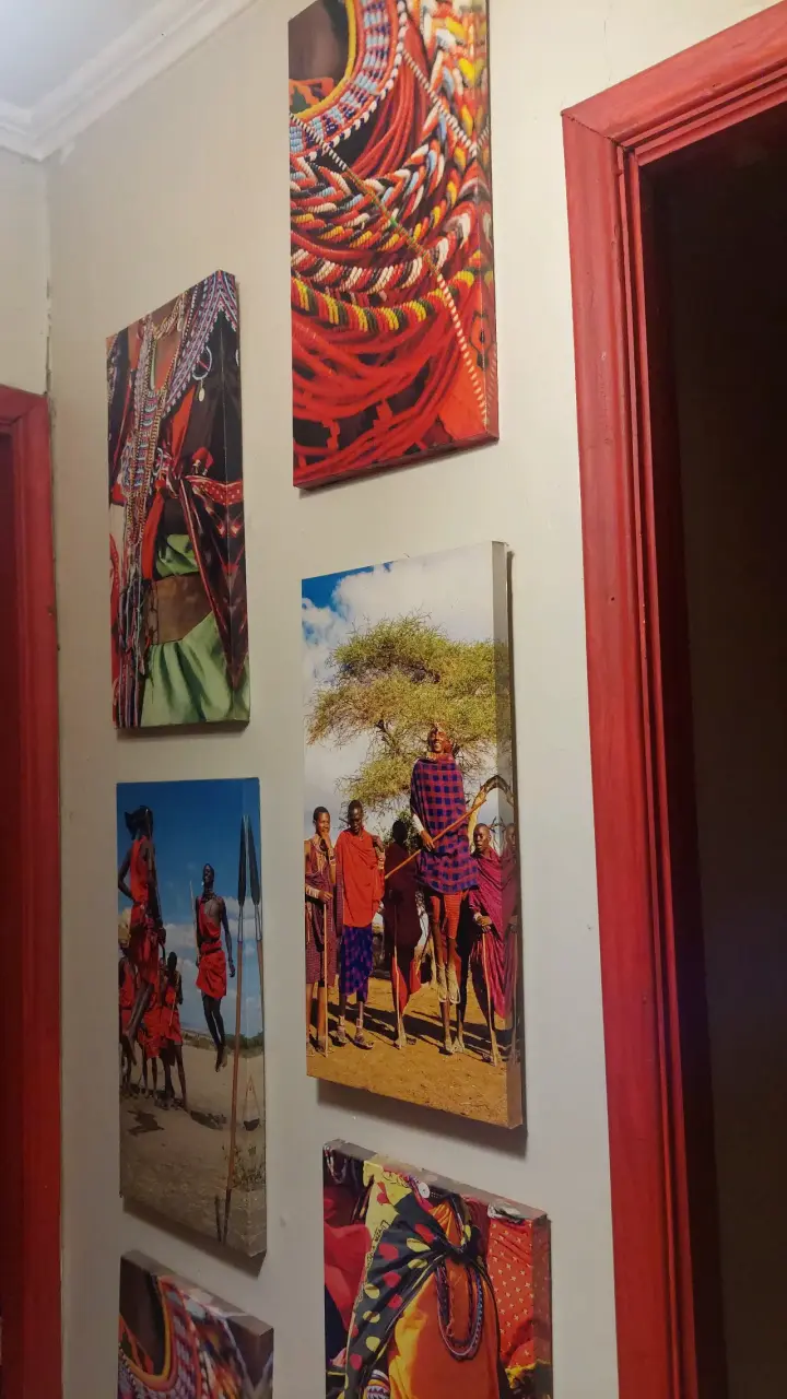 Conjunto de cuadros decorativos con temática africana - 2