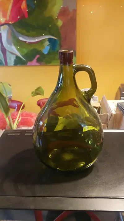 Botellas de vidrio antiguas decorativas - miniatura 2