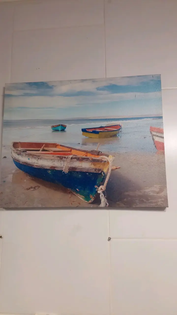Cuadros Decorativos de Barcos en la Playa - 4