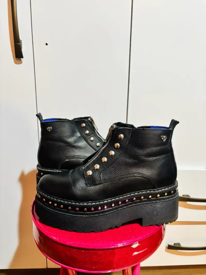 Botines de cuero marca Cmoran - 1