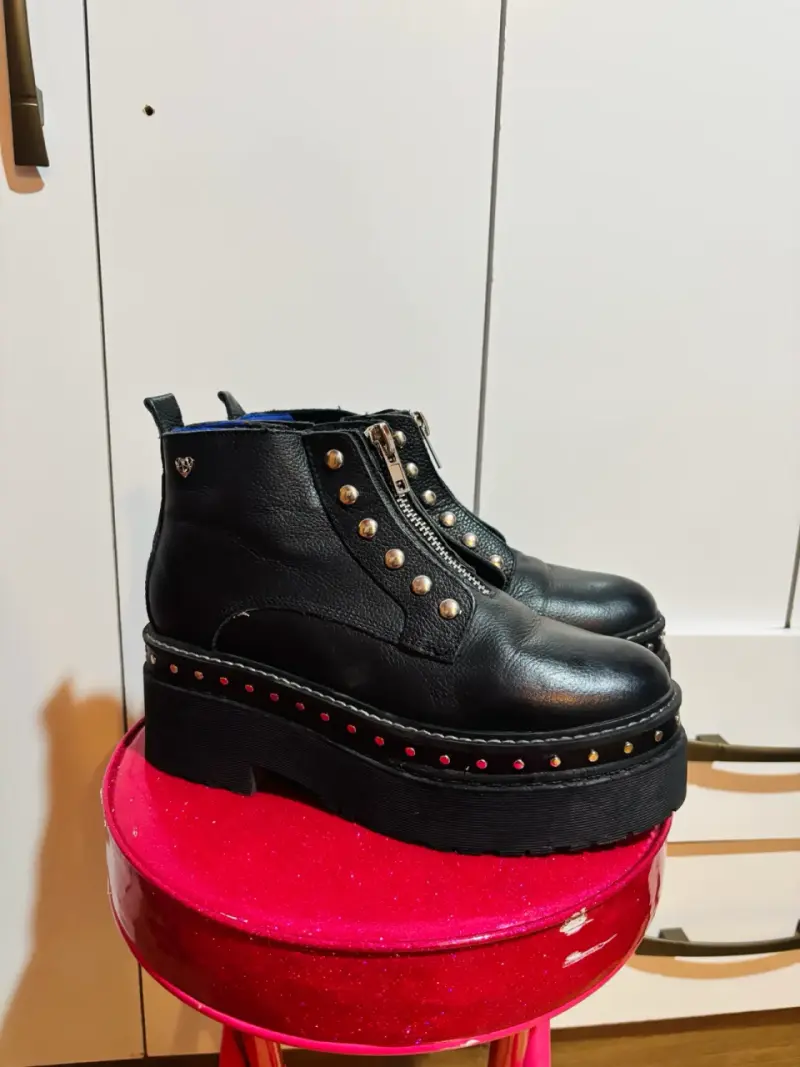 Botines de cuero marca Cmoran - 3
