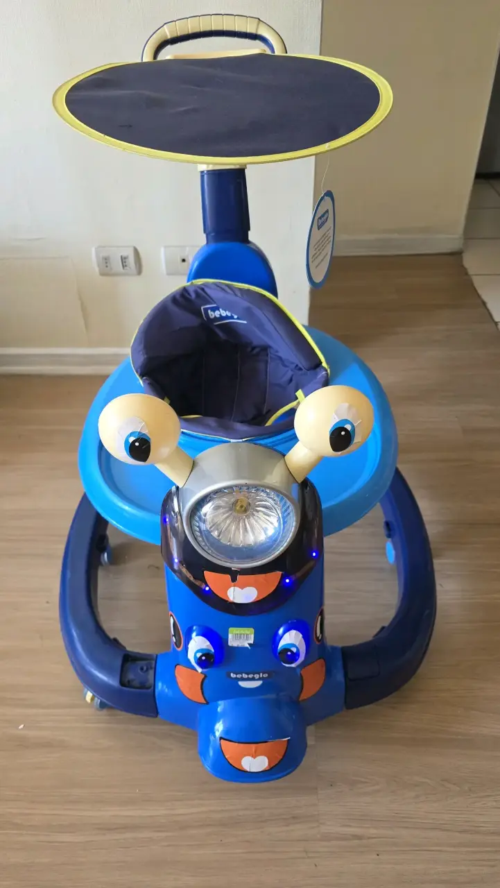 Centro de actividades para bebé con asiento giratorio - 4