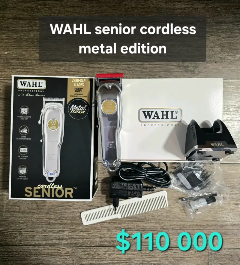 Cortadora de Pelo Wahl Senior Edición Metal