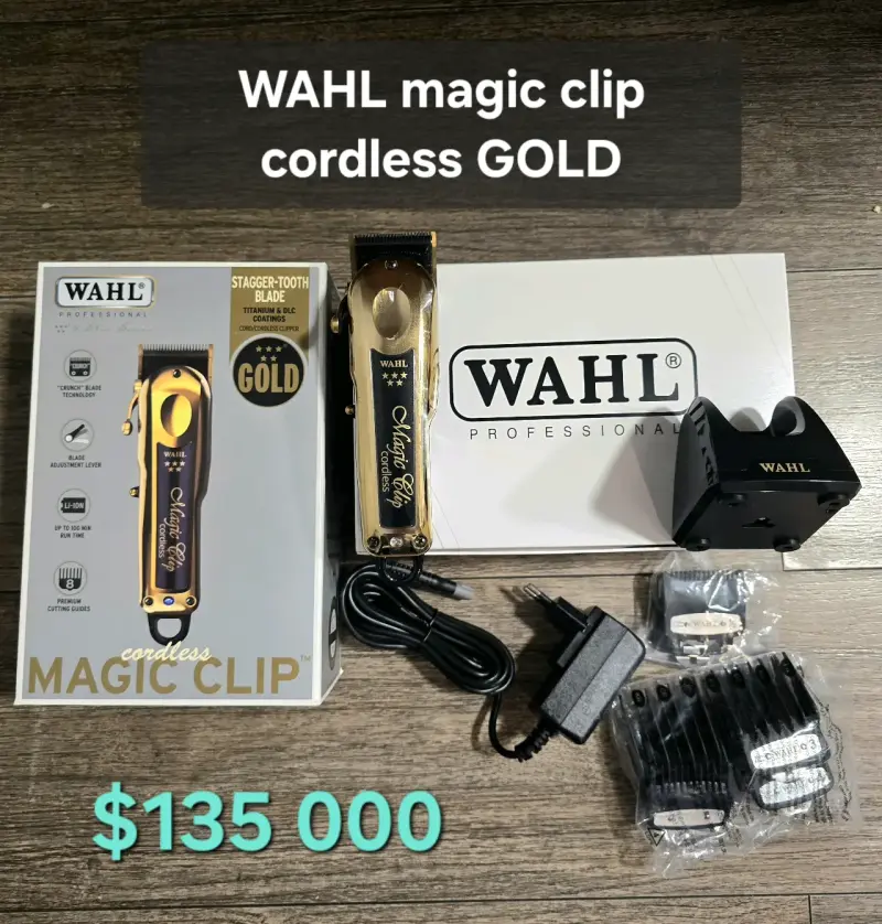 Cortadora de Pelo Wahl Magic Clip Dorada
