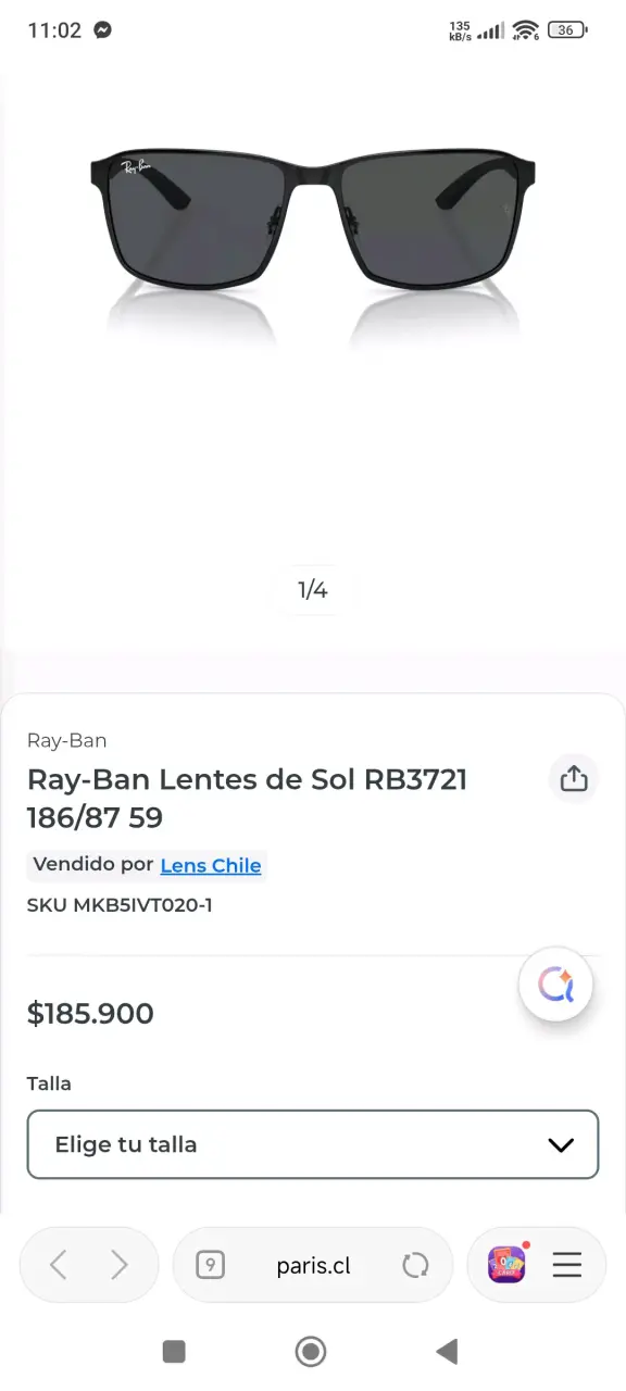 Set de Gafas de Sol Ray-Ban Variados - 3