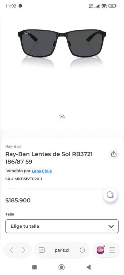 Set de Gafas de Sol Ray-Ban Variados - miniatura 3