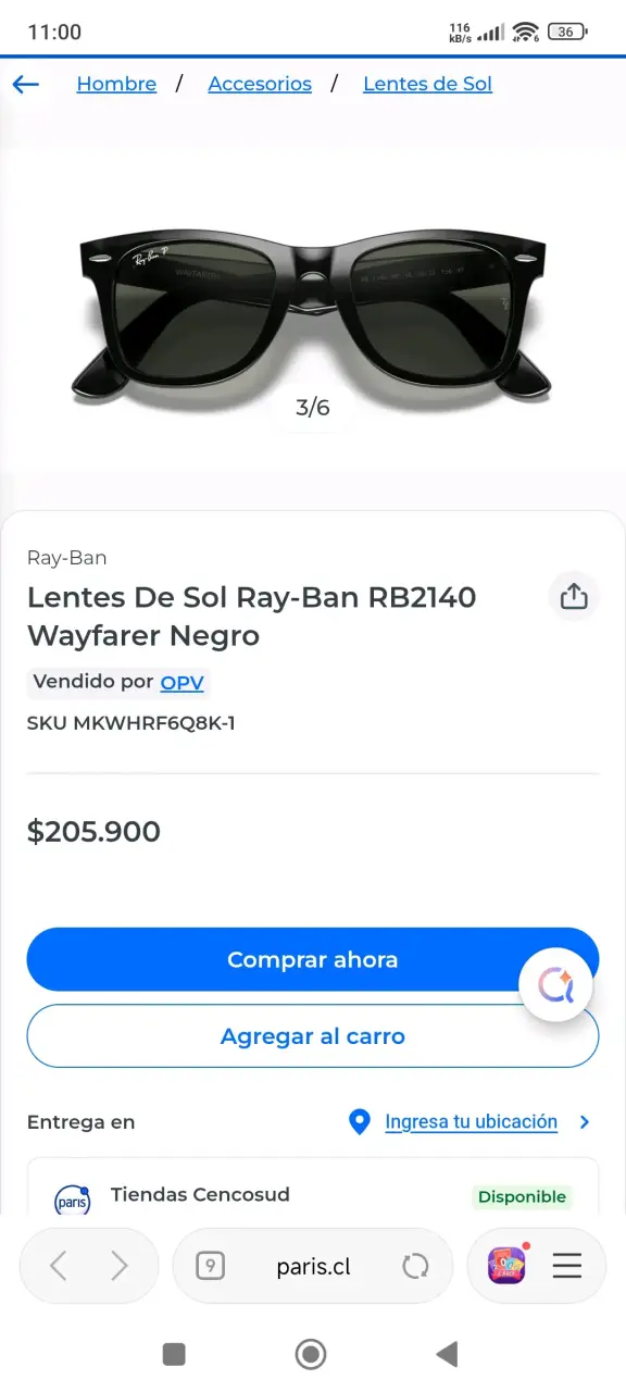 Set de Gafas de Sol Ray-Ban Variados - 4