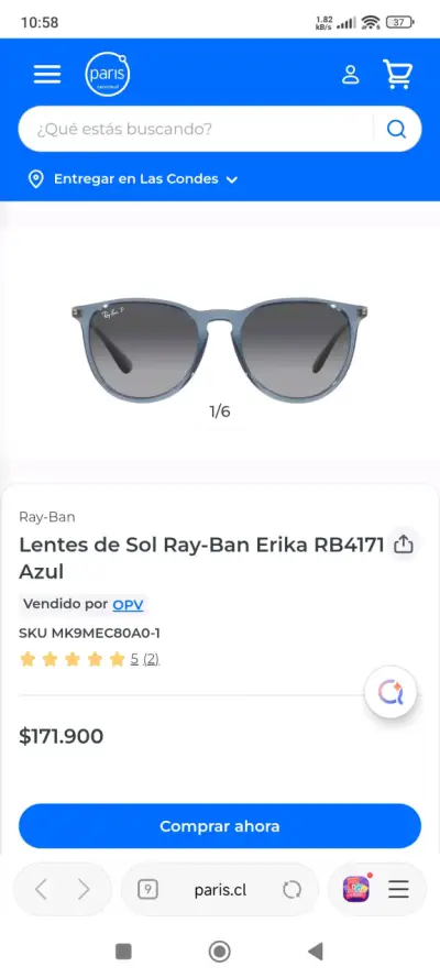 Set de Gafas de Sol Ray-Ban Variados - miniatura 6