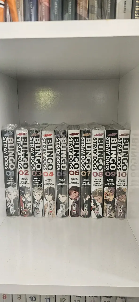 Colección de mangas Bungo Stray Dogs volúmenes 1-10