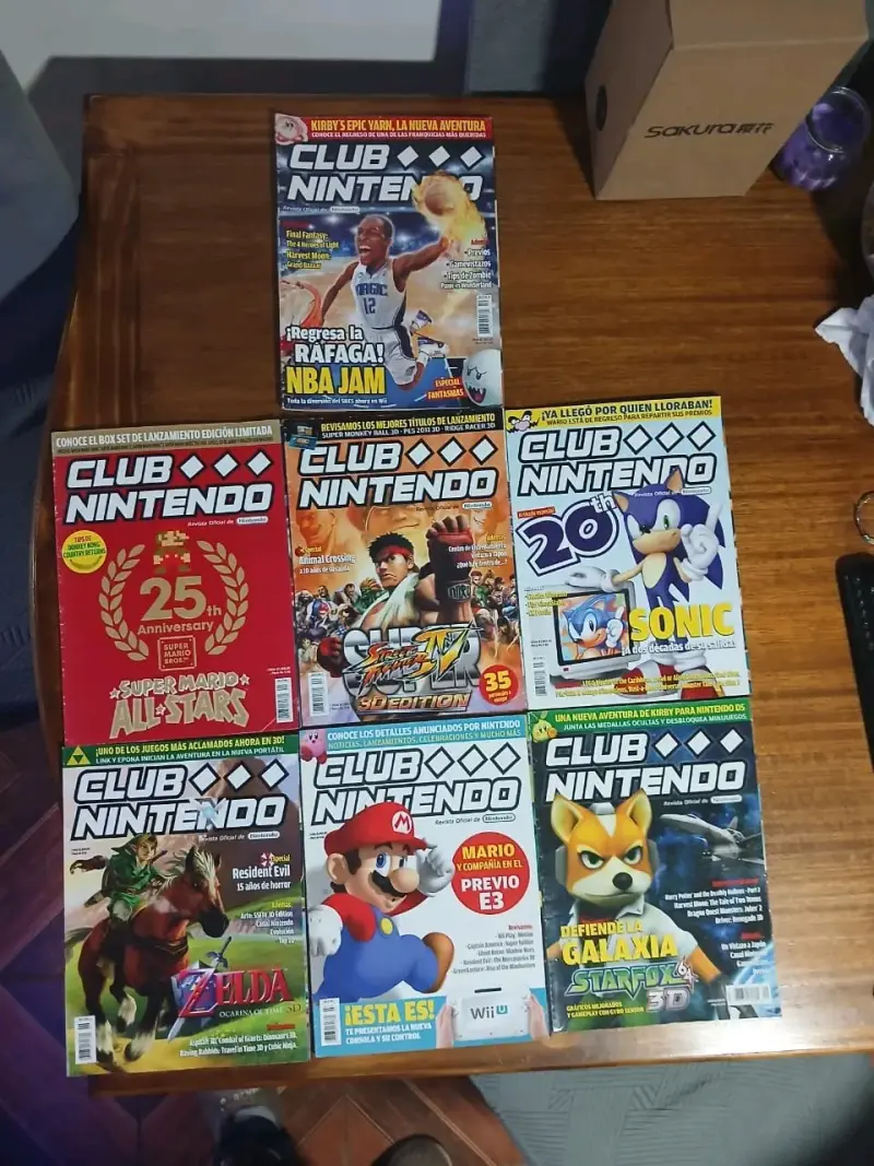 Colección de revistas Club Nintendo año 20 - 2