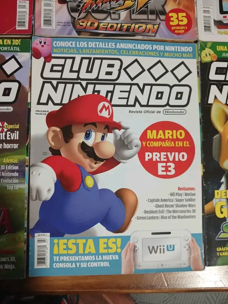 Colección de revistas Club Nintendo año 20 - 3