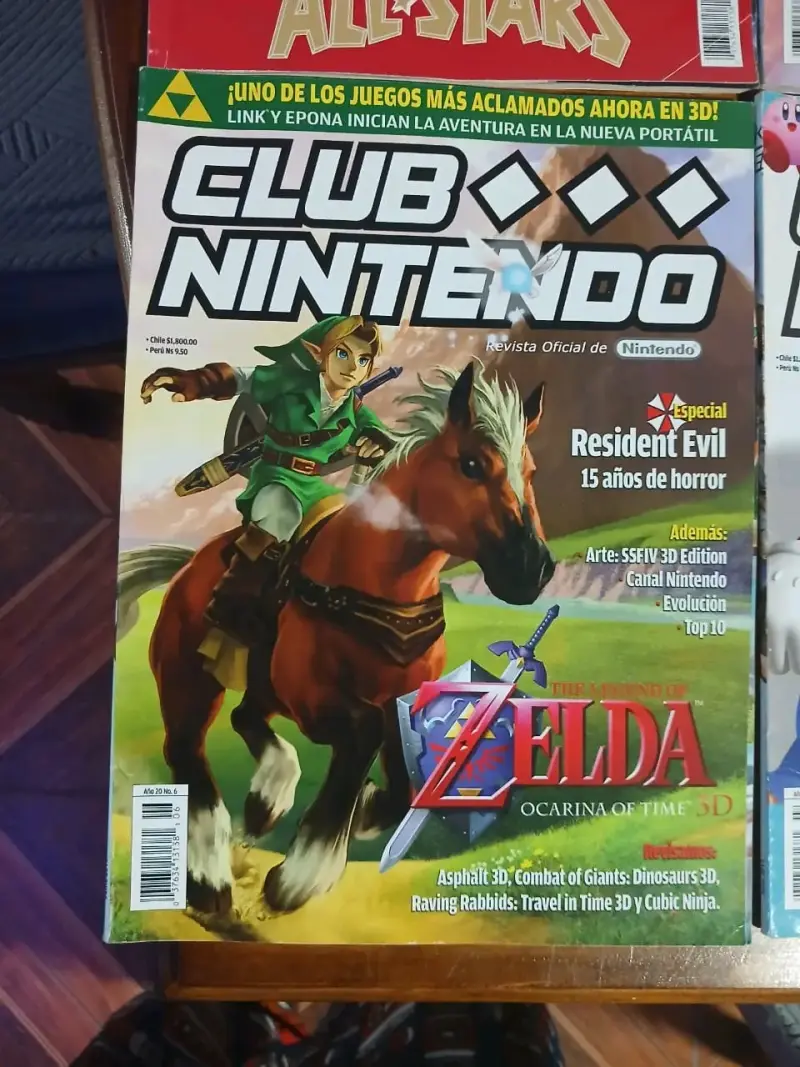 Colección de revistas Club Nintendo año 20 - 5