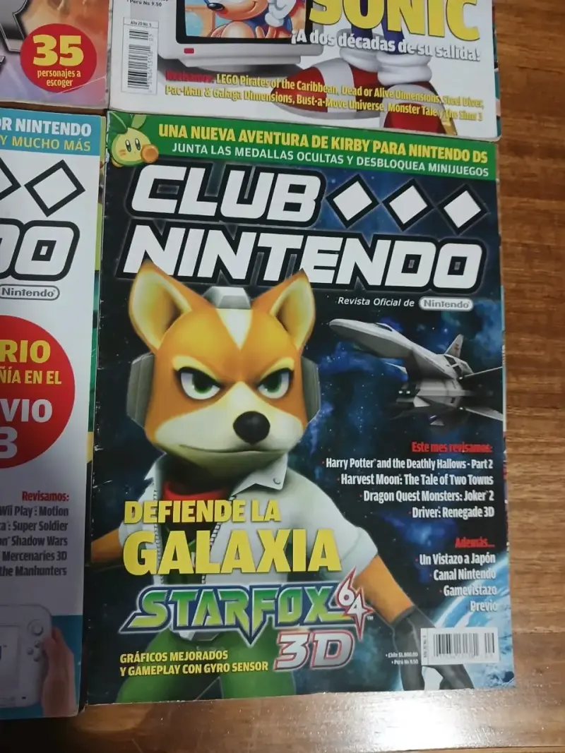 Colección de revistas Club Nintendo año 20 - 6