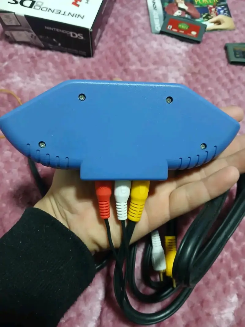 Selector de Video RCA Azul para Consolas - 4