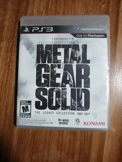 Metal Gear Solid The Legacy Collection para PS3 - miniatura 1