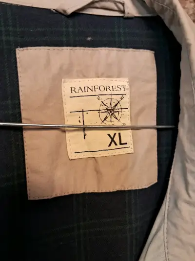 Chaqueta beige Rainforest talla XL - miniatura 3