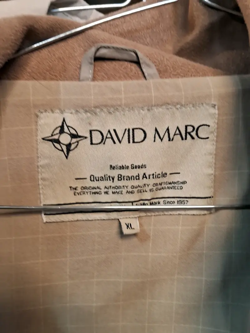 Chaqueta David Marc beige para hombre - 2