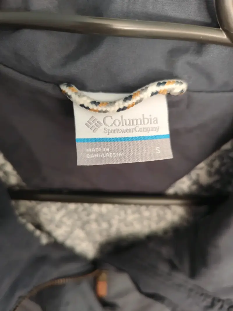 Chaqueta Columbia gris azulino para mujer talla S - 3