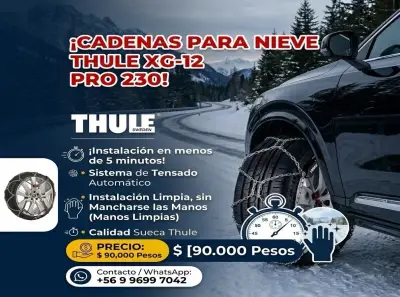 Cadenas para nieve Thule XG-12 Pro 230 - miniatura 1