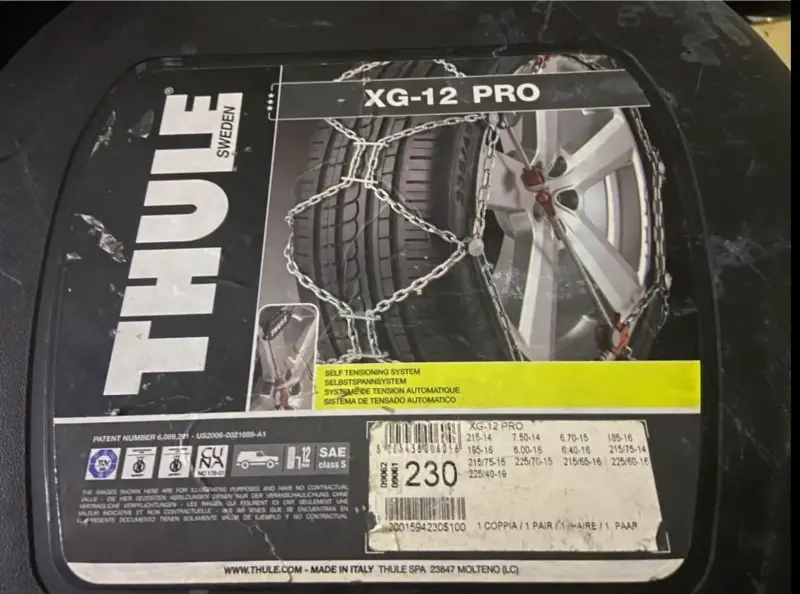 Cadenas para nieve Thule XG-12 Pro 230 - 2