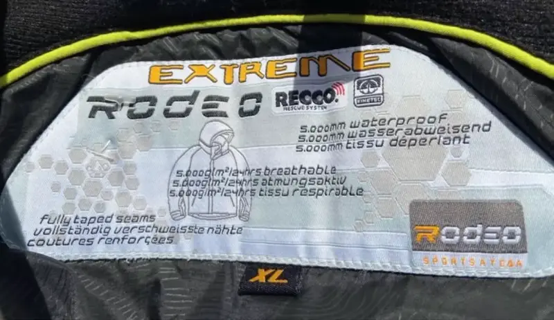 Parca de Nieve Rodeo Extreme Impermeable XL - 2