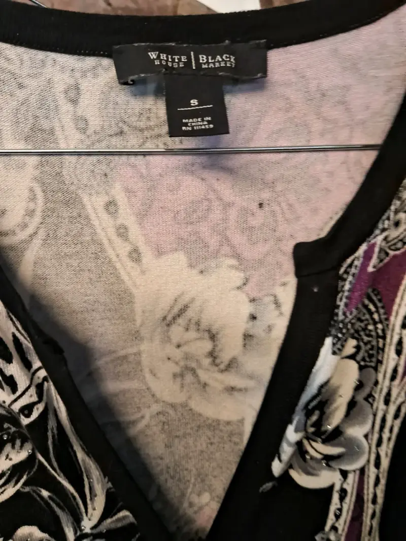 Cardigan estampado floral White House Black Market - 2