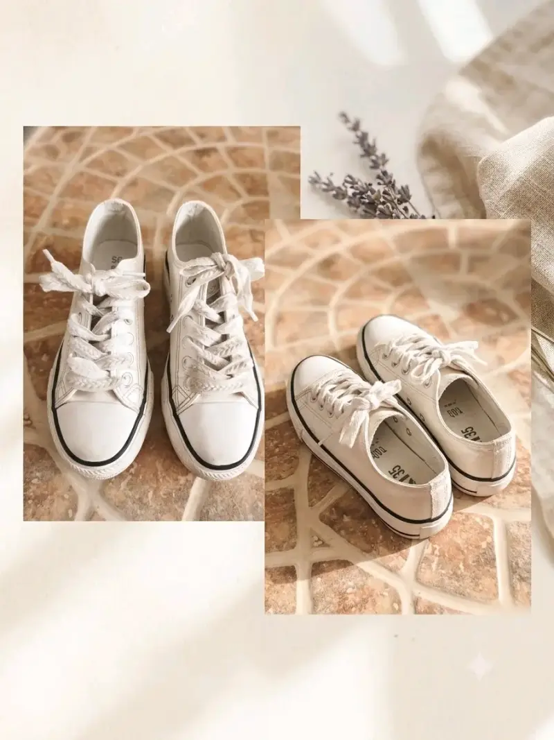 Zapatillas blancas casuales unisex