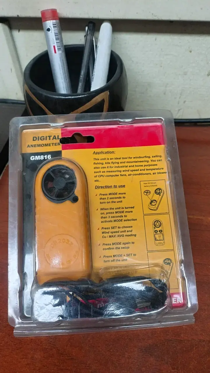 Anemómetro Digital Benetech GM816 para Medición de Viento - 2