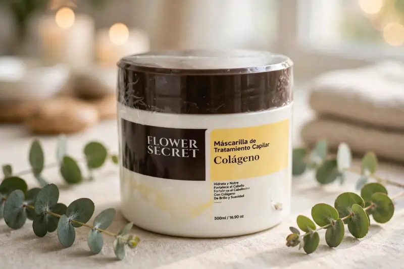 Mascarilla Capilar Flower Secret Colágeno 500ml