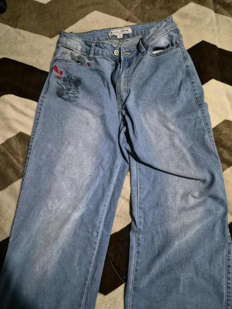 Jeans Blugirl Denim con diseño bordado - 1