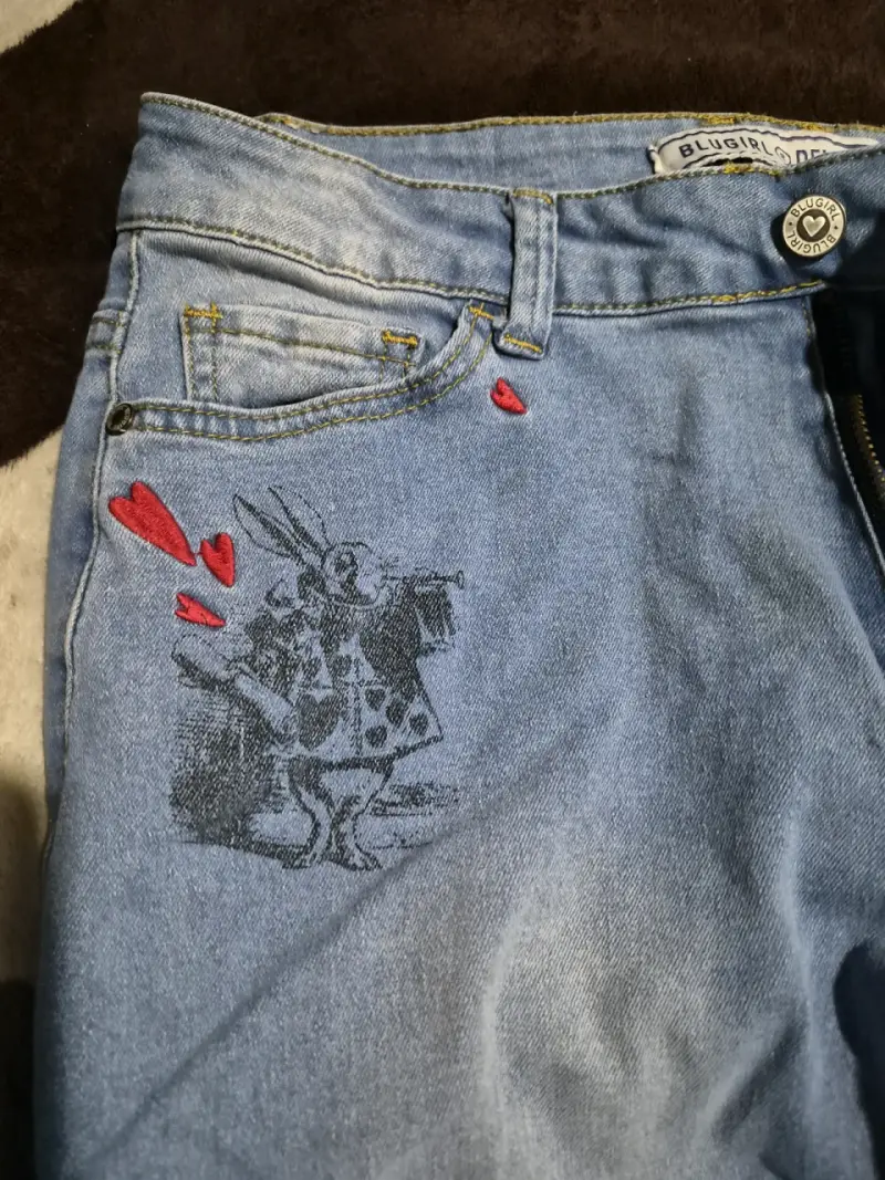 Jeans Blugirl Denim con diseño bordado - 2